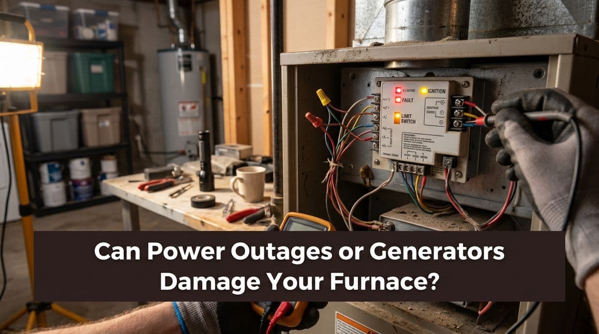 Can Power Outages or Generators Damage Your Furnace? image